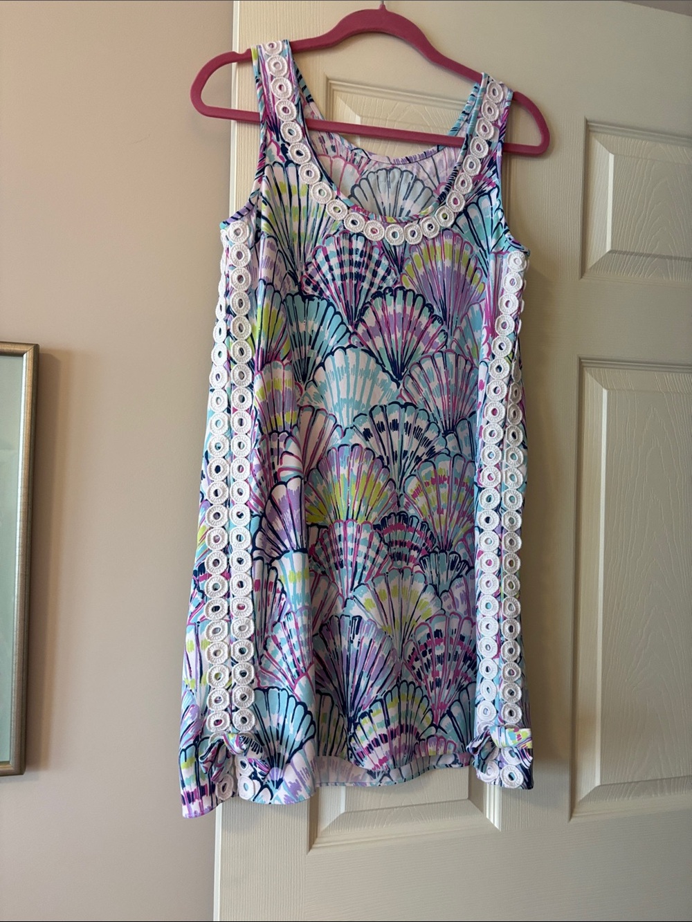 Lilly Pulitzer Multicolor vintage shift EUC
